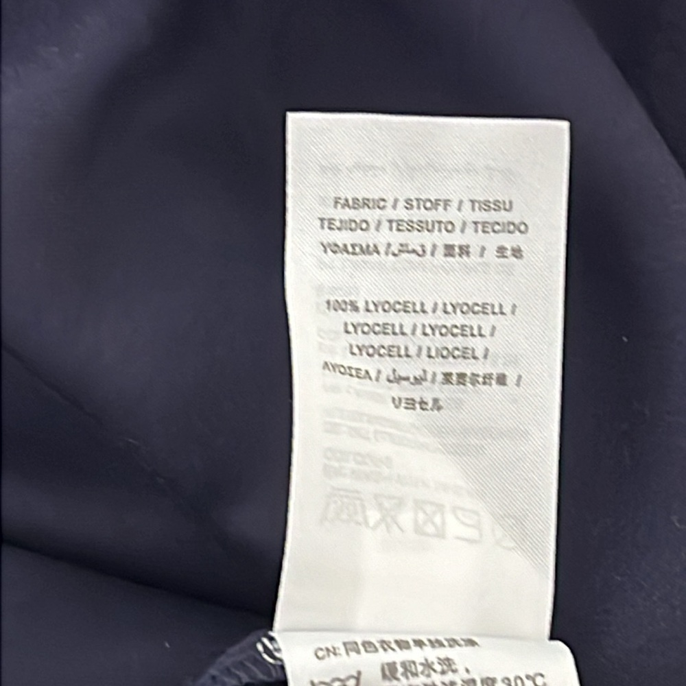 Gant Rugger shirt back dress NWT size L navy blue - Picture 8 of 9
